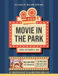 Movie in the Park @ Willow Park