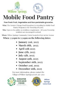 Food Pantry @ Community Center